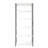 Walk-In Closet With 5 Shelves - Wood And Metal, Powder Coated Metal Frame Durability, Extra Deep Storage Compartments, Water Heat , Stain Scratch E0 Grade Board, 2X Thicker , Made In & , Modular,