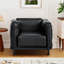Fauteuil en similicuir-1016961168