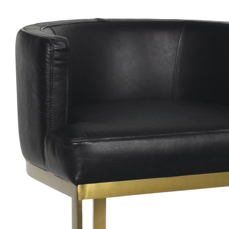 Owen Leather Stool