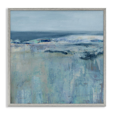 «Serene Abstract Pastel Seascape», dessin par Carol Robinson