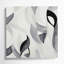 Abstract Watercolor 41 Grey Canvas Wall Art-792607626