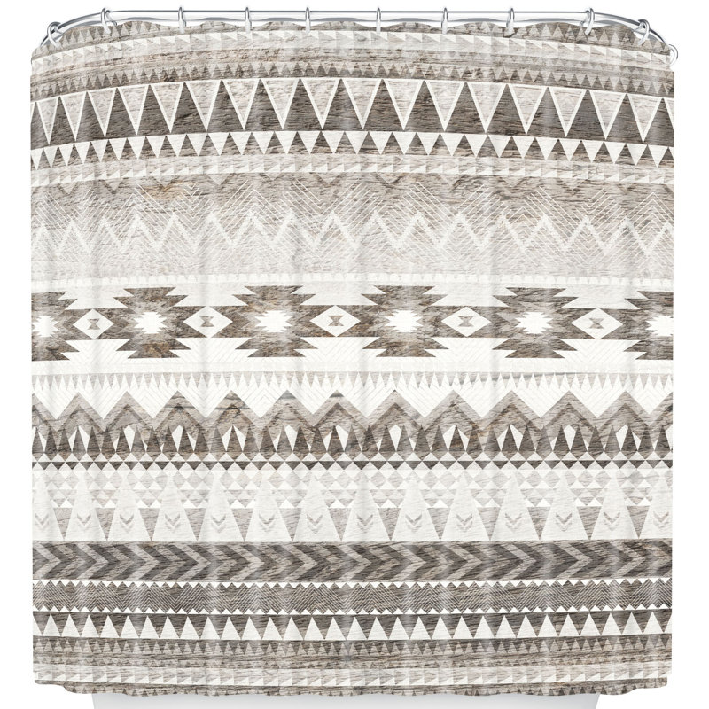 Geometric Shower Curtain
