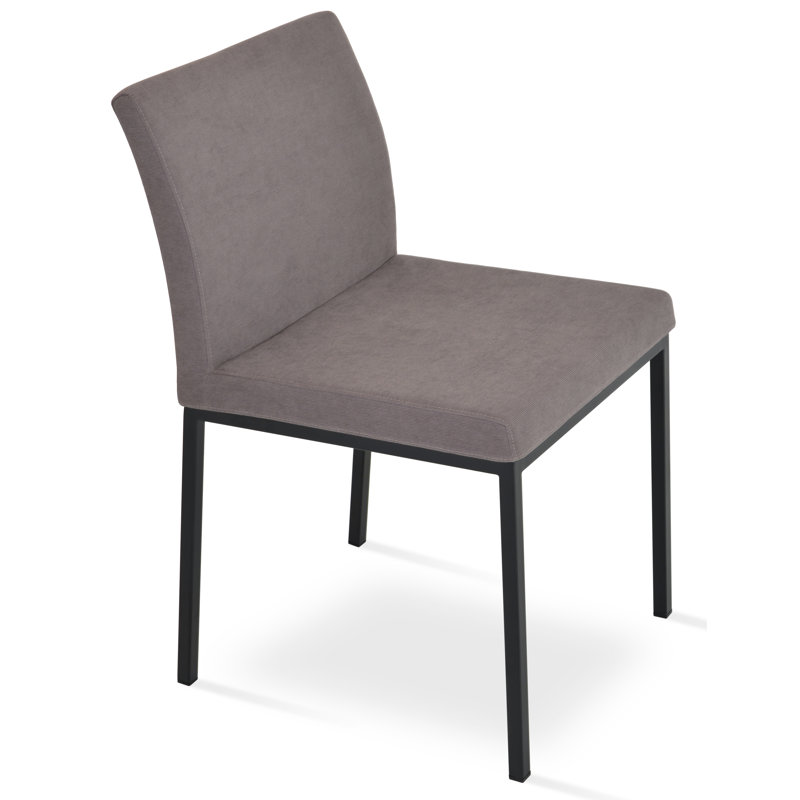 Chaise de salle à manger rembourrée Paris, Rouge