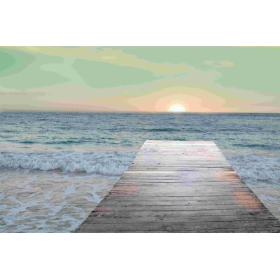 " Sunrise Dock " by Sue Schlabach