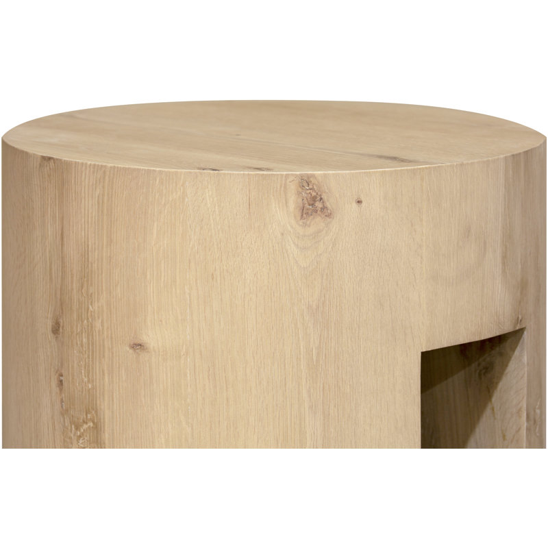 Becki Owens x Surya Whitly End Table, Brown