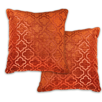 Yuliana Geometric Square Throw Pillow Cover