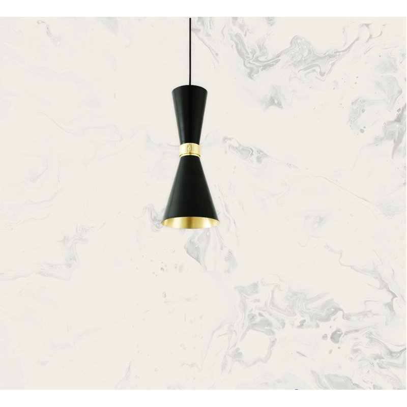 Luminaire suspendu cylindrique à 1 lumière Lucera