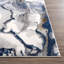 Tapis bleu abstrait Seema REG140A-69295520