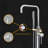 Floor Waterfall Faucet with Diverter