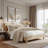 King 3 Piece Cotton Quilt Set Linen