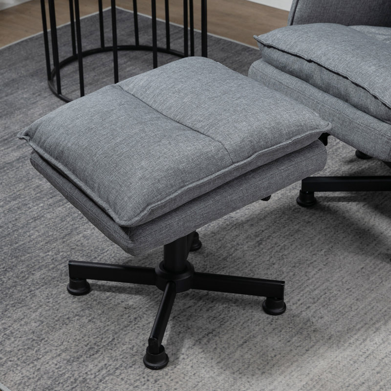 Ivoneta 78cm Wide Ergonomic Recliner with Massager