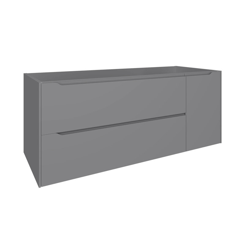 Base de meuble-lavabo simple Cenit 48 seulement, Brume