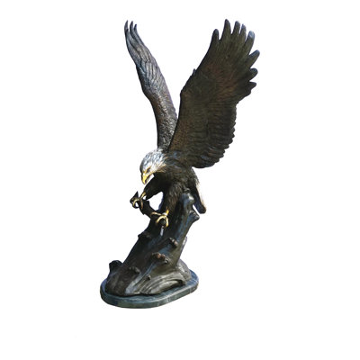 Linney Animals Weather Resistant Metal Garden Statue
