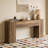 Rustic Coffee Table,Sturdy Console Table