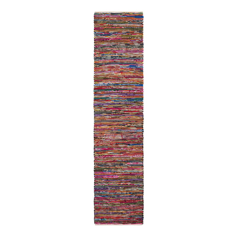 Obrigado Cotton Indoor Rug, Runner 2'7" x 12'