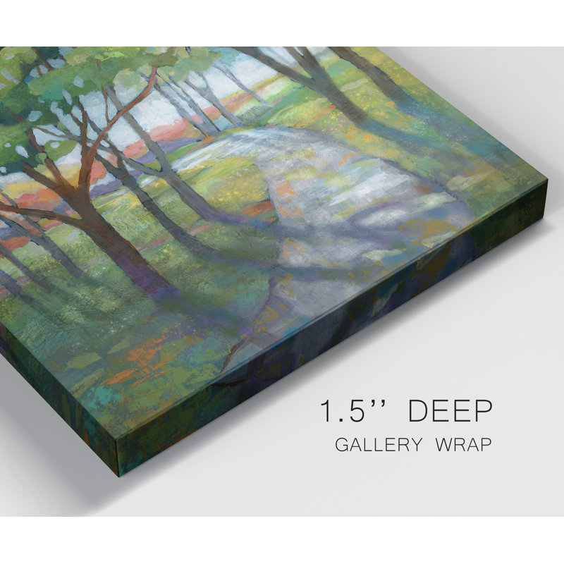 «Evening Path», reproduction d'art sur toile tendue, H 40 po x l 40 po x P 1 po