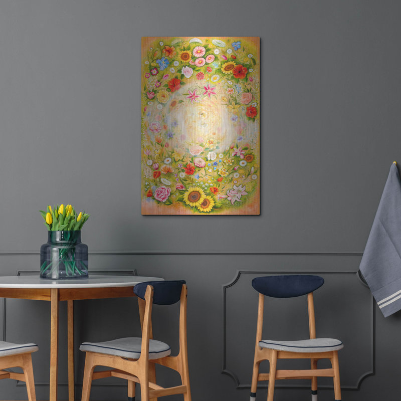  «Honey» par Olga Dorenko, art mural en métal, 24 po x 36 po, H 36 po x l 24 po