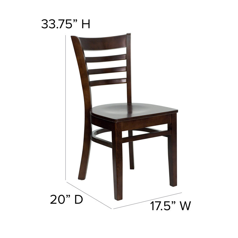 Chaise d'appoint Camry Series I, Noyer, Bois de noyer