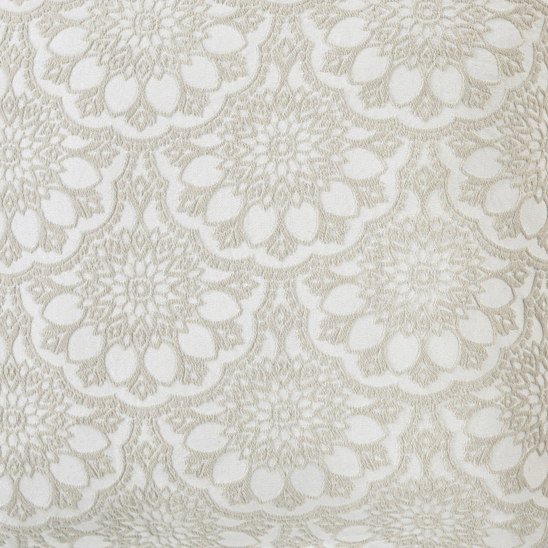 Matelassé 100% Cotton Euro Sham with Shell Pattern
