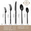 Ensemble de couverts de luxe 60 pièces, ensemble de couverts en acier inoxydable 18/10 avec motif à losanges, poli miroir et lavable au lave-vaisselle, idéal pour la maison, le mariage, la fête et la gastronomie