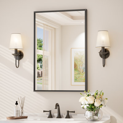 Aluminium Leaning and Wall Vanity Mirror