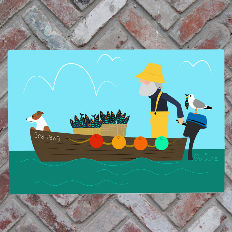 Katie Pearson Nautical & Beach Wall Decor on Ceramic