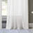 DKNY Ariana White 50 X 84 Curtain Panel Pair-124584384