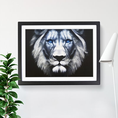 Awesome Lion - Framed Print
