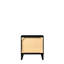 Black Nightstand With Robust Construction - Lasts For Years Finish Smooth-Operating Drawers Convenience