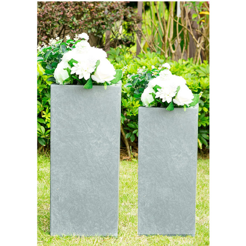 Shunn Handmade Pot Planter, Slate Gray