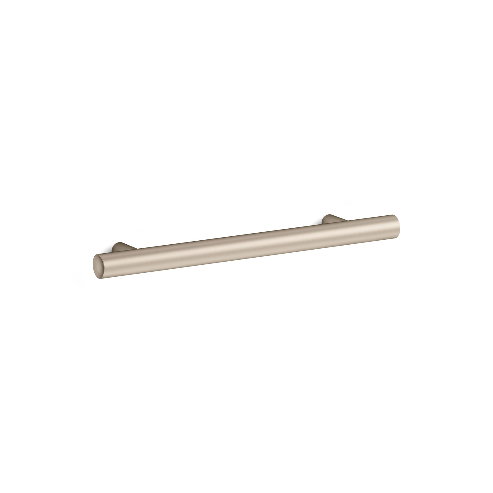 Purist 5" Center to Center Bar Pull, Vibrant Brushed Moderne Brass, 5"