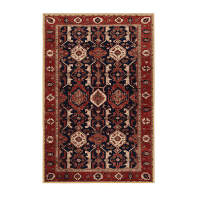 Machine Washable Persian Brown Area Rug