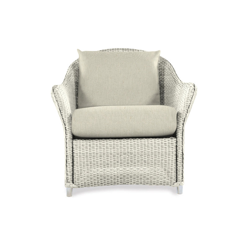 Weekend Retreat Outdoor Lounge Chair, Linen, Demo Oatmeal