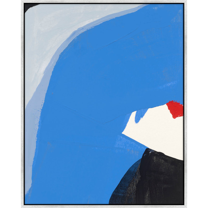 Cladie 4 par Andrea Stokes - reproduction de cadre photo, H 38 po x l 30 po x P 1,375 po, Encadrement argenté