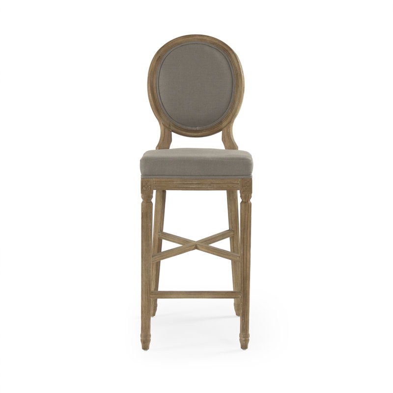 Datus Upholstered Counter Stool, Extra-Tall Bar Stool (40” Seat Height)