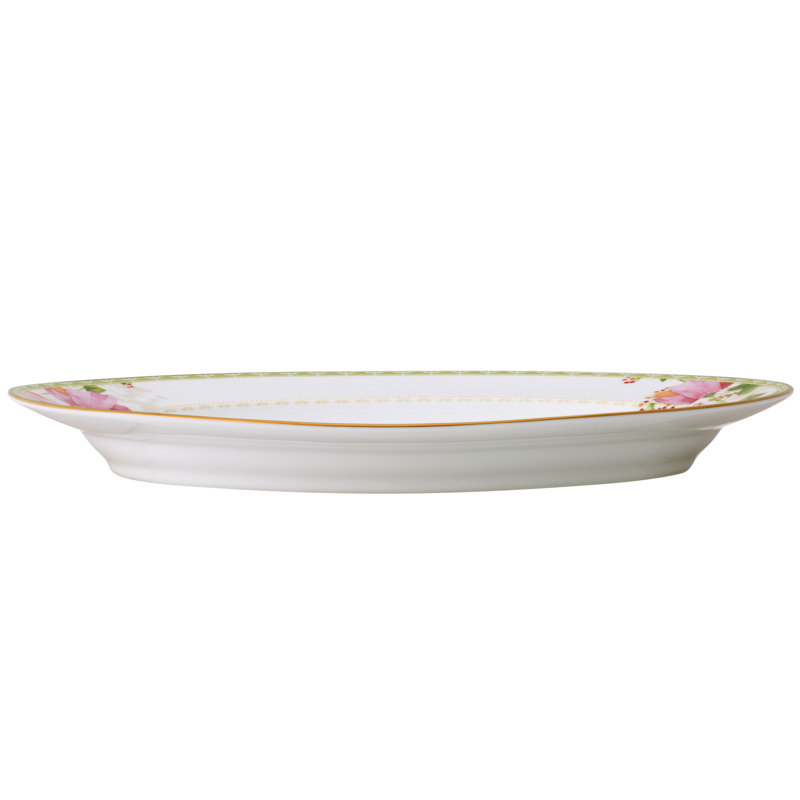 Noritake Poppy Place Oval Platter, 14"