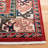 Kallie Oriental Blue/Ivory/Red Area Rug-790339071