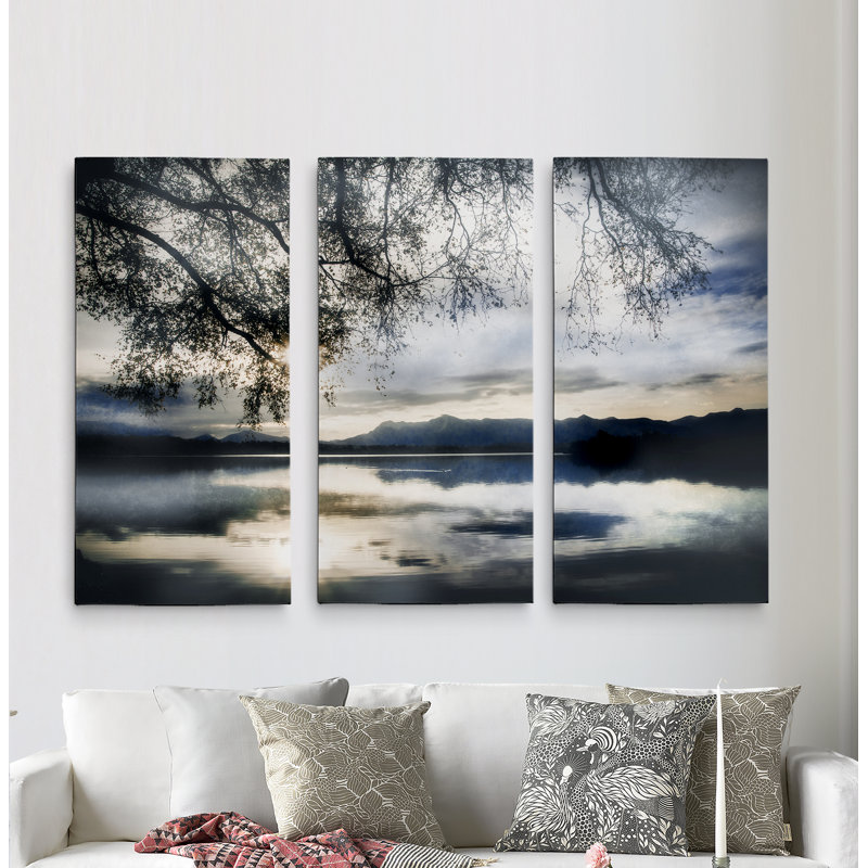 A Staffelsee Lake, impression sur toile, H 24 po x l 36 po x P 1,5 po