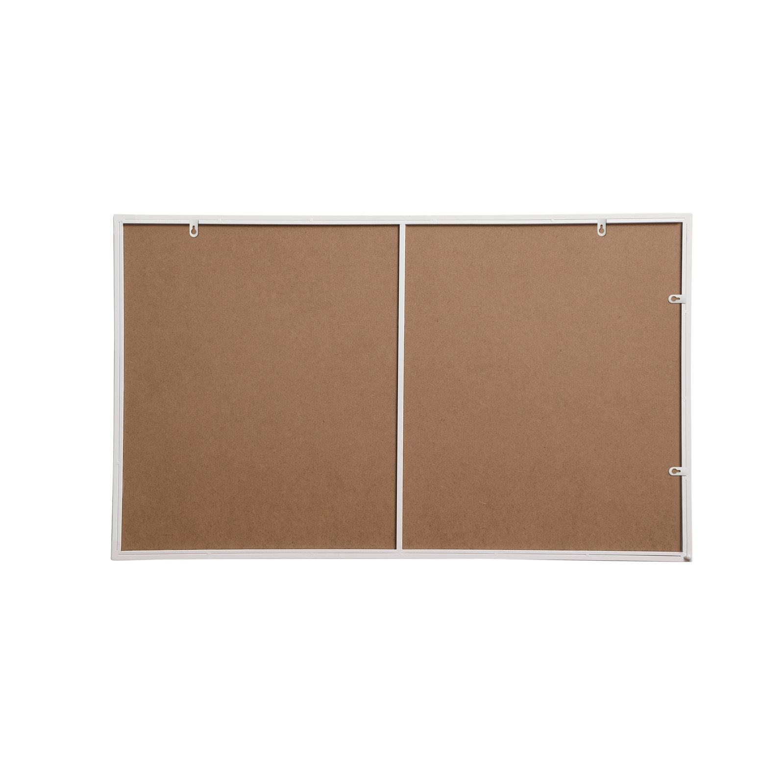 Sabine Metal Rectangle Wall Mirror, 40" x 24", White
