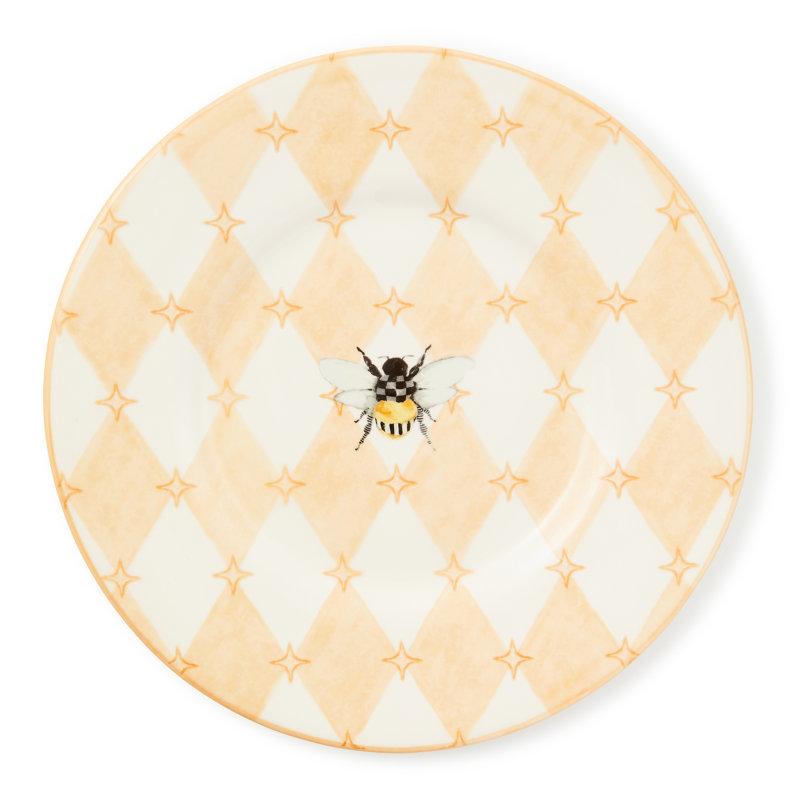 Queen Bee Salad Plate