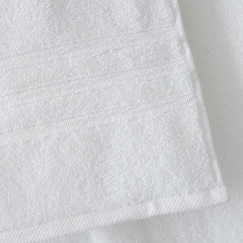 Zero Twist Bath Sheet Set, White