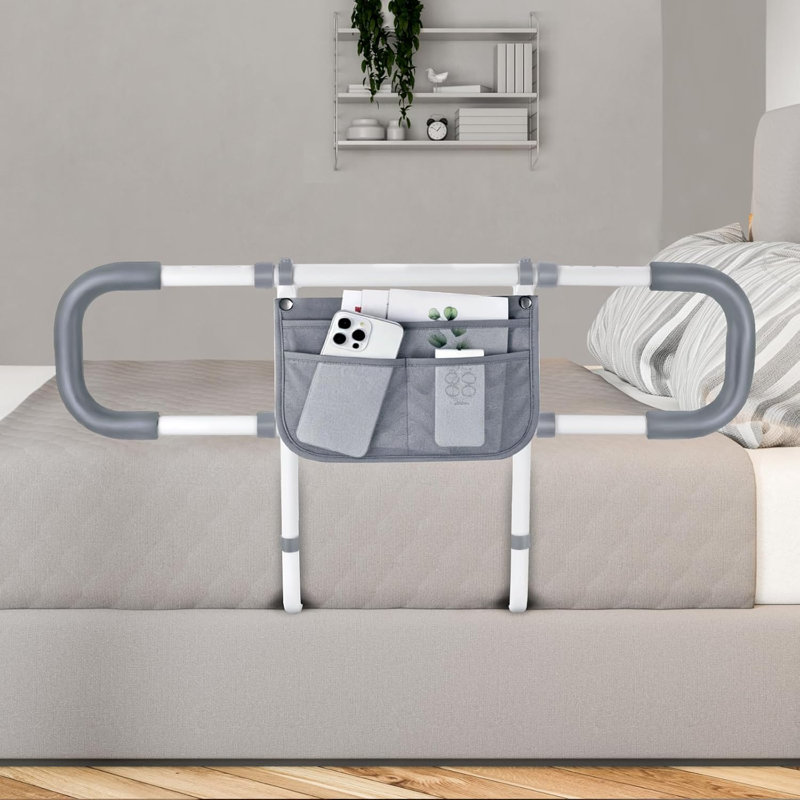 Barrière de lit allongée pour personnes âgées