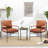 Razi Faux Leather Armchair