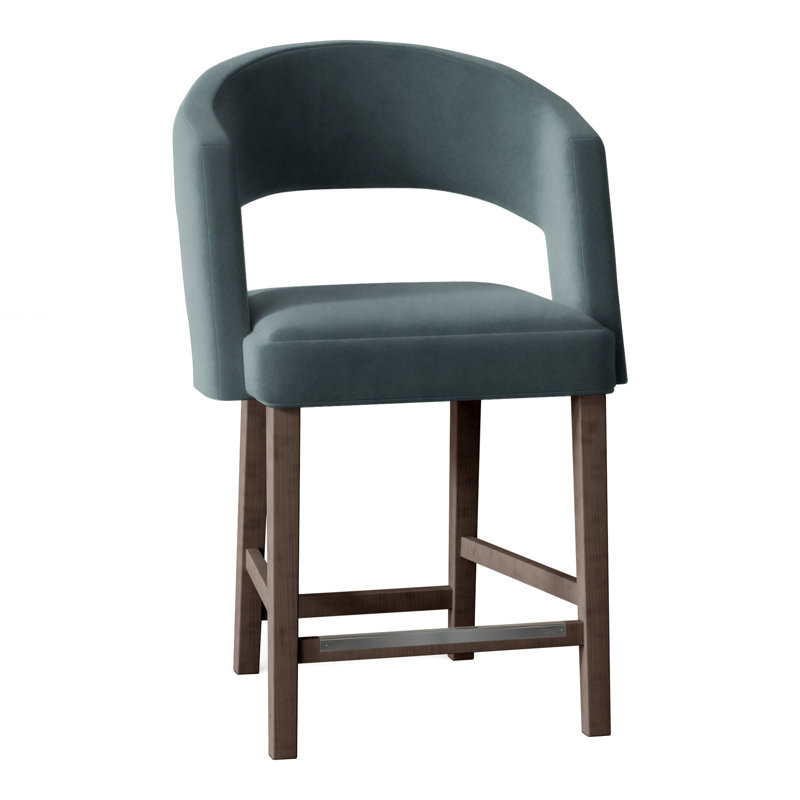 Bryant Upholstered Stool, Perigold Birchbox Natural, Hazelnut