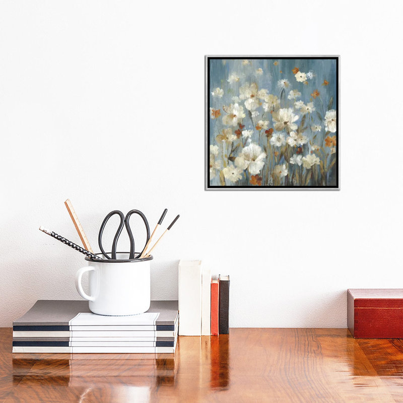 «Sweet Escape», reproduction sur toile, H 12 po x l 12 po x P 1,5 po, Pas de tapis, Encadrement argenté