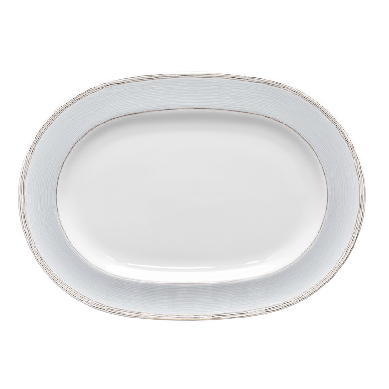 Plateau ovale Noritake Linen Road, 14 po