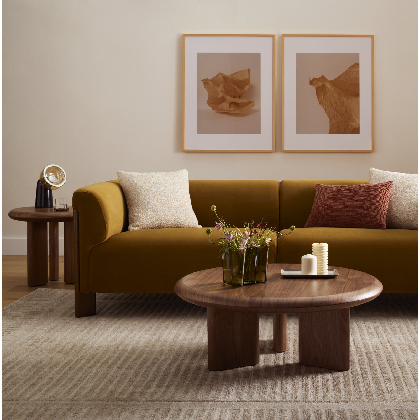 Harper 24" Walnut End Table