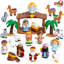 Figurine 23 pièces de Noël