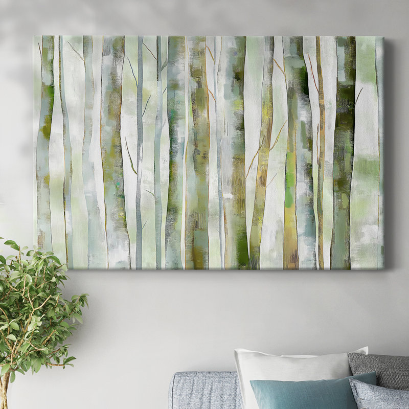 Paysage abstrait, série XC III, H 12 po x l 18 po