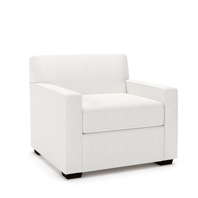 Chaise Francesca, Chenille Crypton® neige Nomad